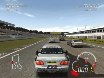 Pro Race Driver screen shot game playing